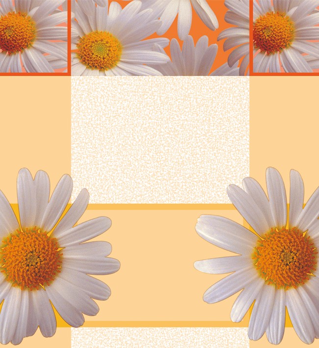 PVC Table Cloth Non - Woven - 0016