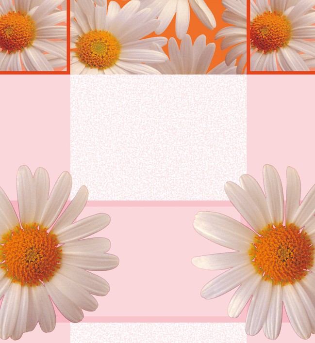 PVC Table Cloth Non - Woven - 0017