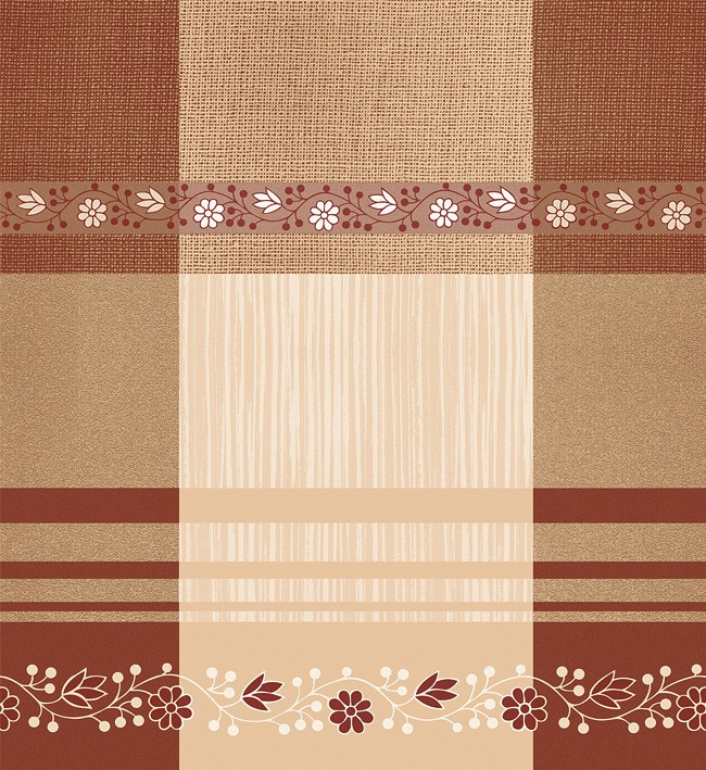 PVC Table Cloth Non - Woven - 0040