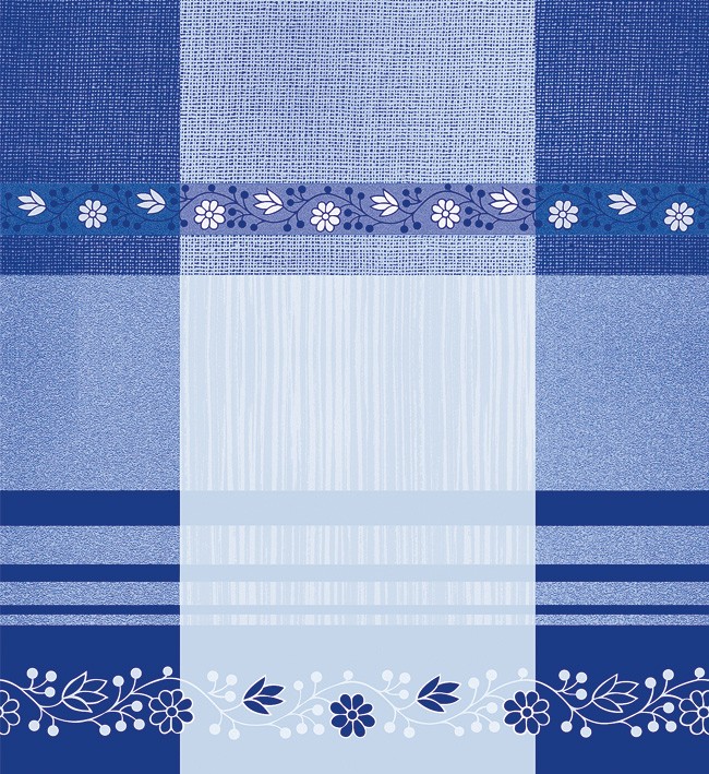 PVC Table Cloth Non - Woven - 0042