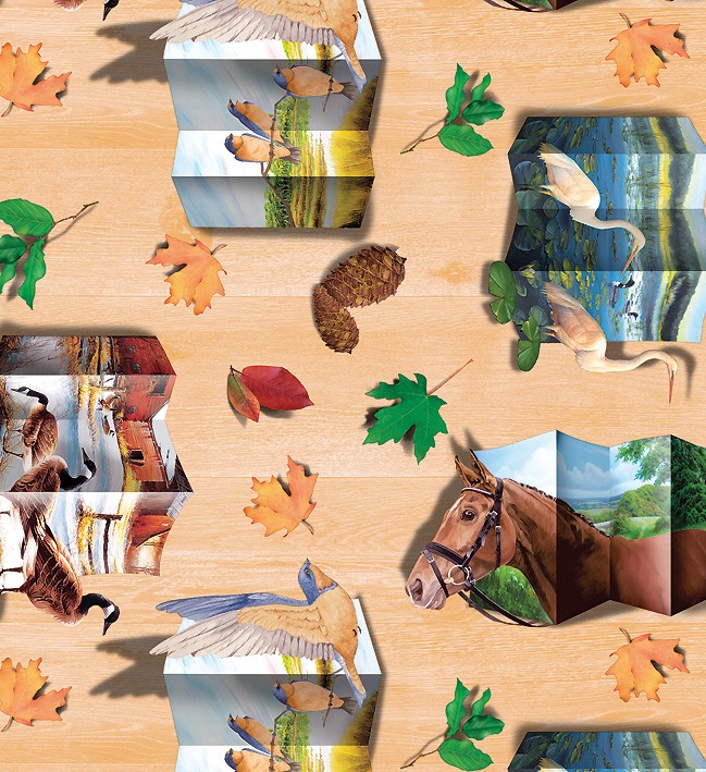 PVC Table Cloth Non - Woven - 0813