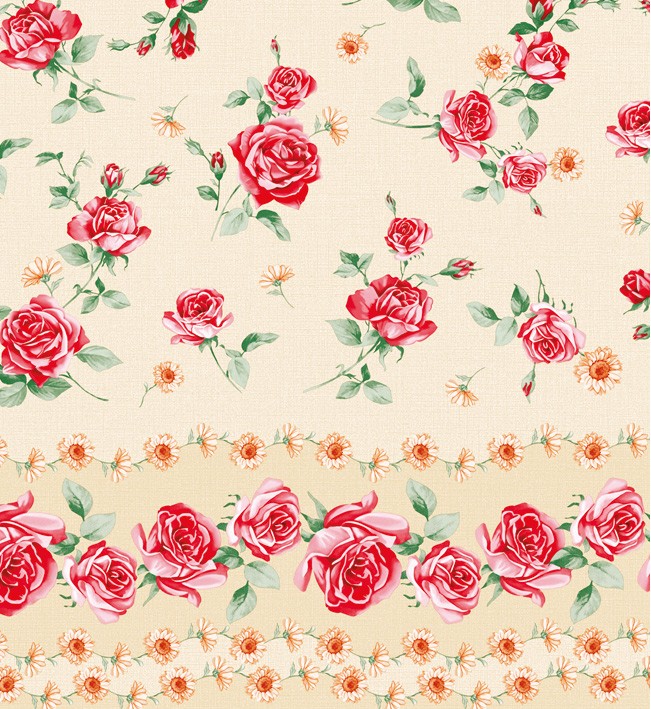 PVC Table Cloth Non - Woven - 1936