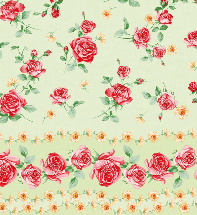 PVC Table Cloth Non - Woven - 1937