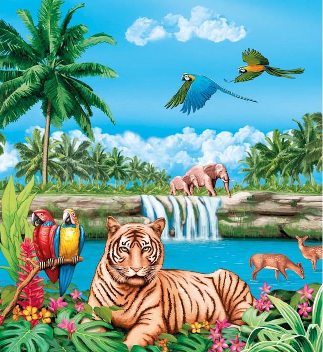 PVC Table Cloth Non - Woven - 2608