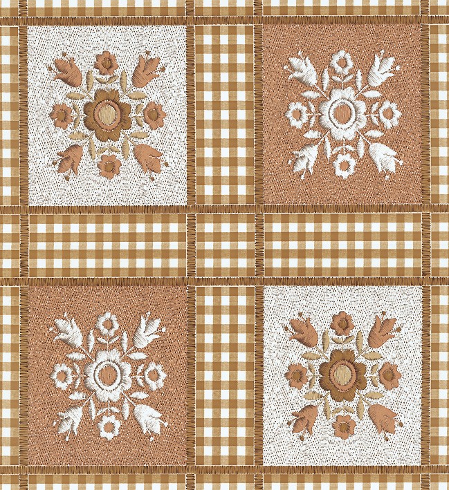 PVC Table Cloth Non - Woven - 3034