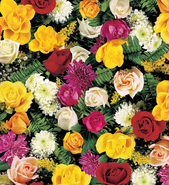 PVC Table Cloth Non - Woven - 4492