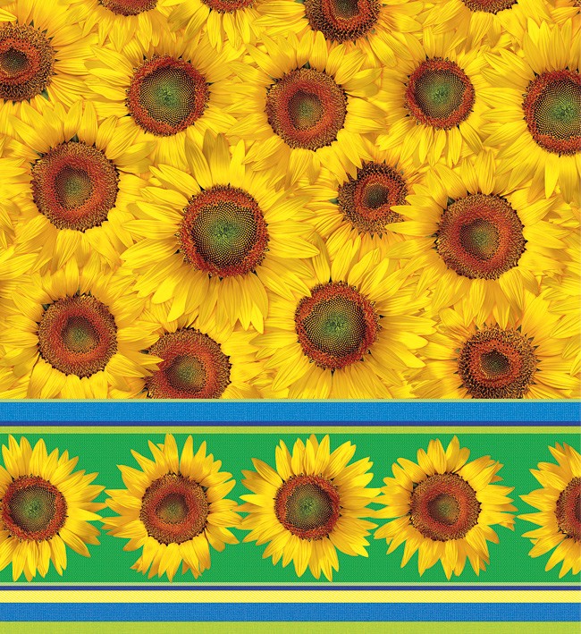 PVC Table Cloth Non - Woven - 4531