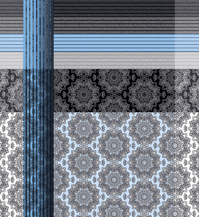 PVC Table Cloth Non - Woven - 9474