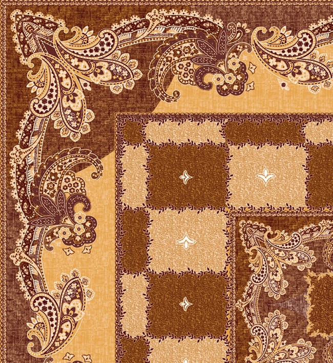 PVC Table Cloth Non - Woven - 9500  (140cm x 125cm 16 pieces)