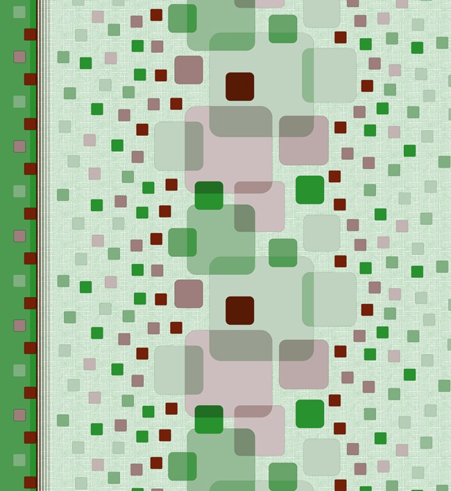 PVC Table Cloth Non - Woven - 9552