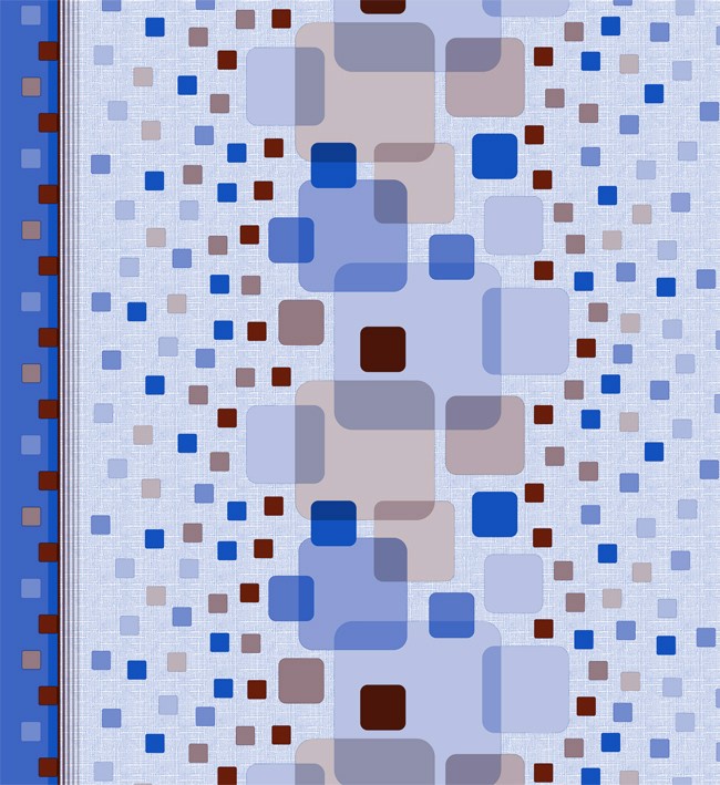 PVC Table Cloth Non - Woven - 9553