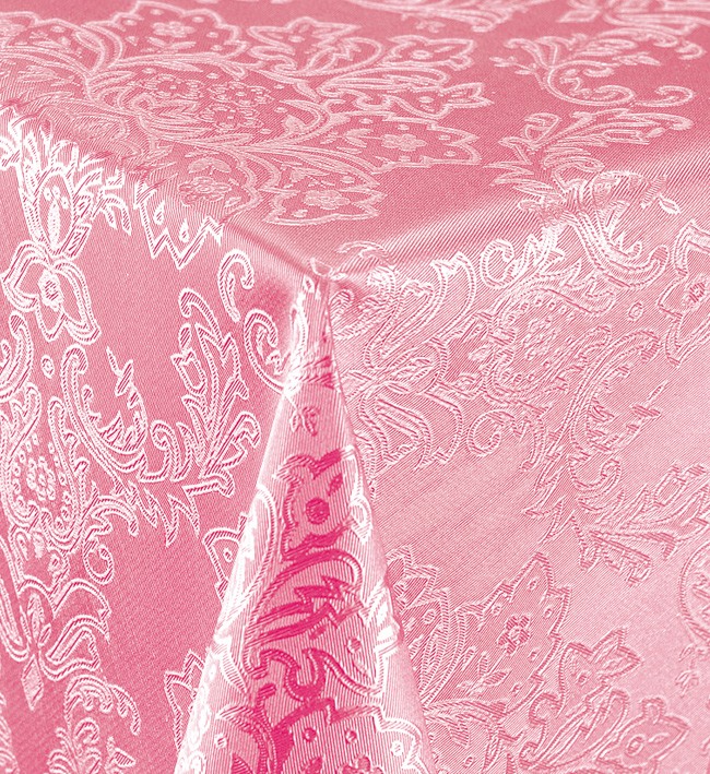 Embossed PVC Table Cloth-No Fibres Back - 201-4
