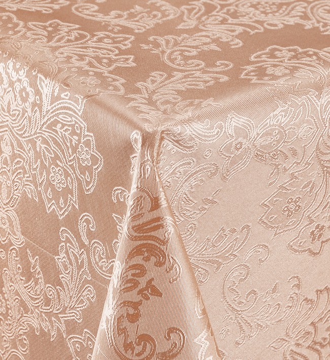 Embossed PVC Table Cloth-No Fibres Back - 201-8