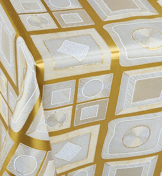 Блестяшчая ПВХ Клеенка - 650-Golden