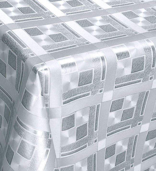 Блестяшчая ПВХ Клеенка - 800-Silver